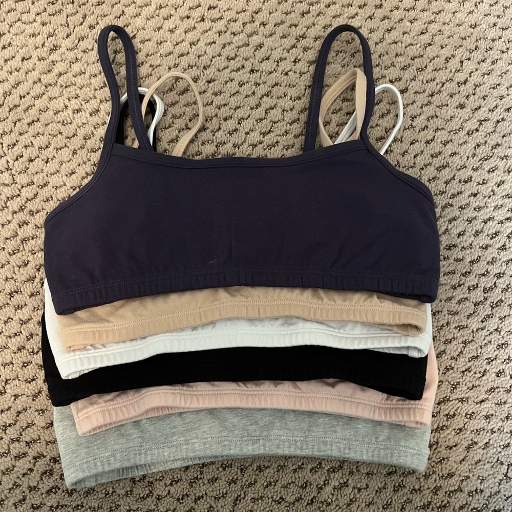 Girls Fruit of the Loom Bra- 6 pack-Assorted Colors- Size 36